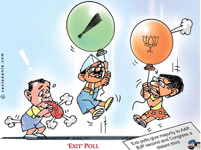 'Exit' poll