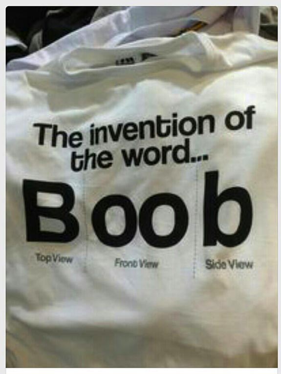 Origin of 'Boob'