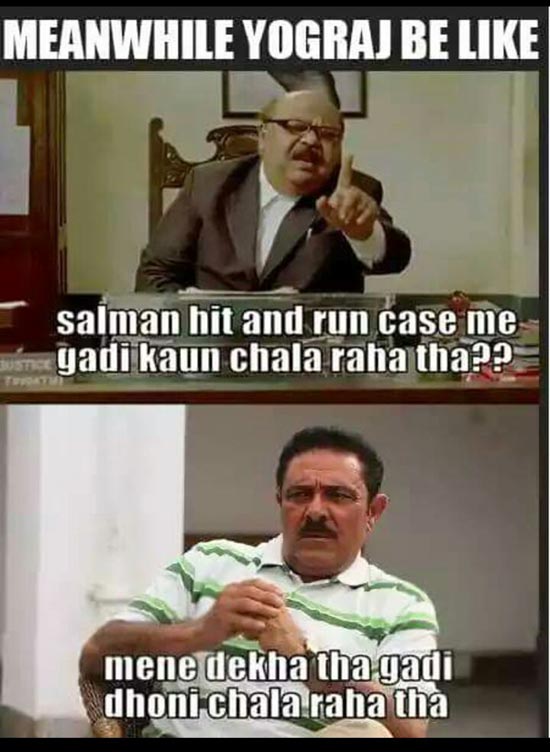 Poor Dhoni!!!