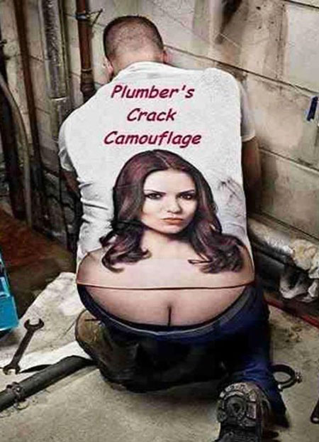 Plumber's Crack Camouflage