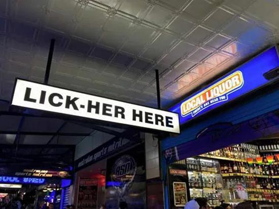 Lick Her Shop!