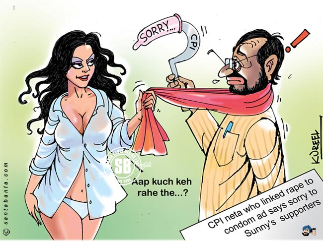 Sunny Leone Condom ad controversy