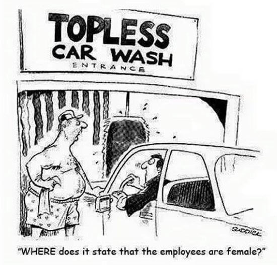 Topless Car Wash!