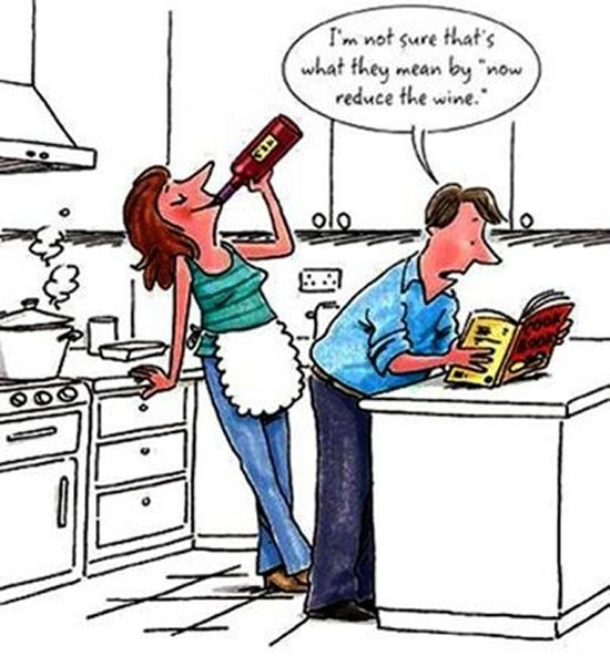 Cooking with Wine!