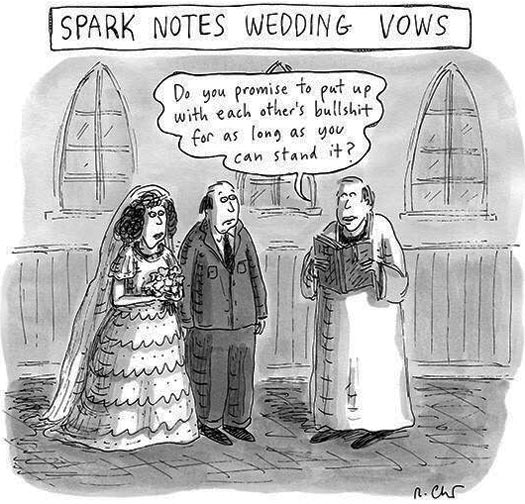 The Honest Wedding Vow