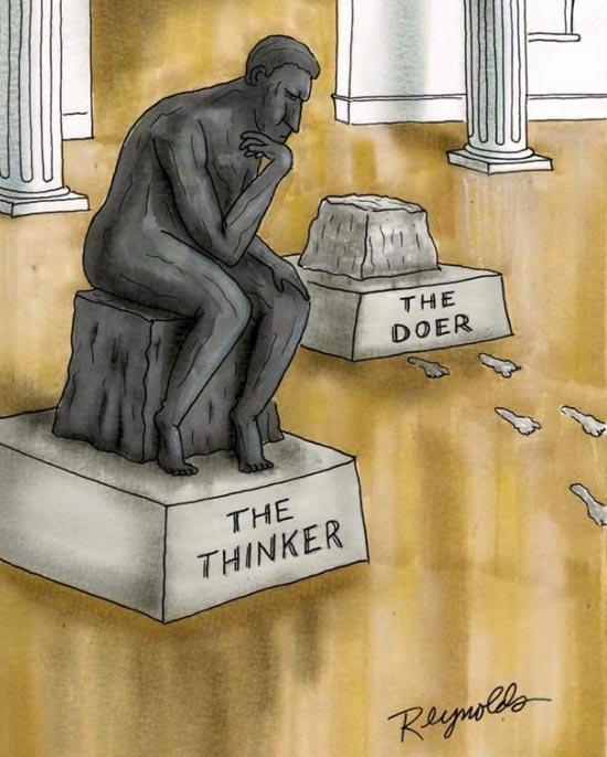 The Thinker vs The Doer