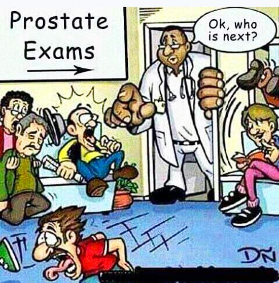 Afraid of Prostate Exam?