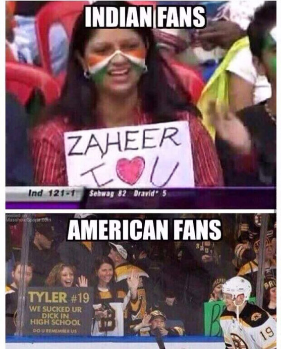 Difference Between Indian and American Fans