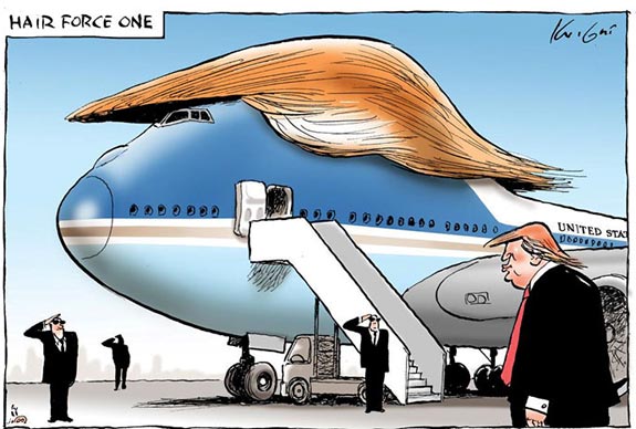 Hair Force One!