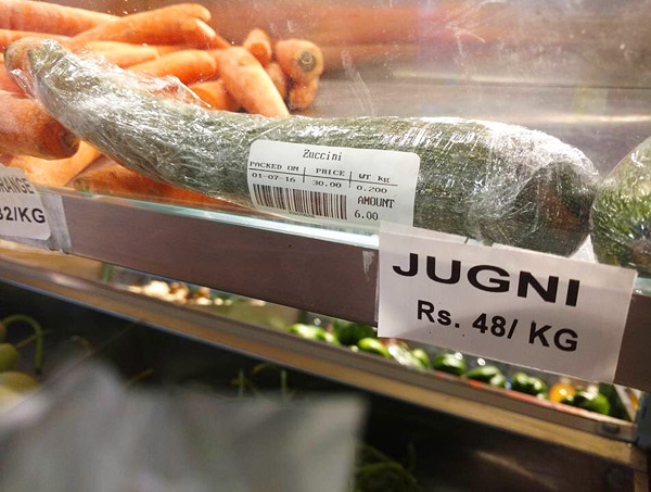 When Zucchini Comes to Punjab