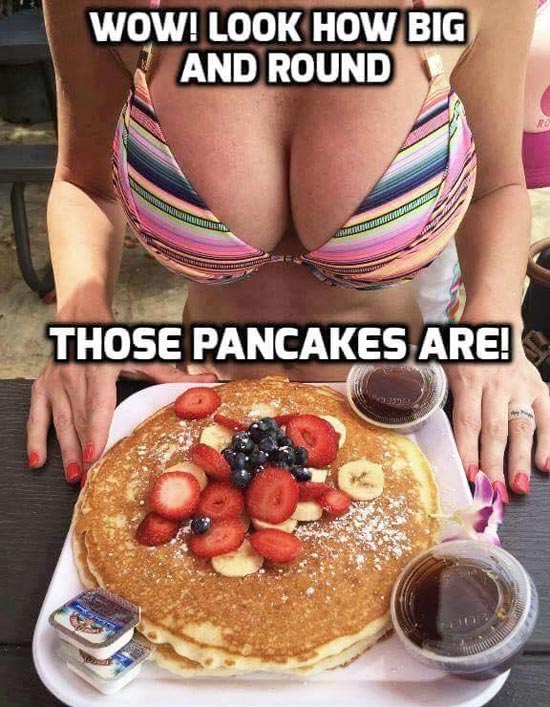 Big & Round Pancakes