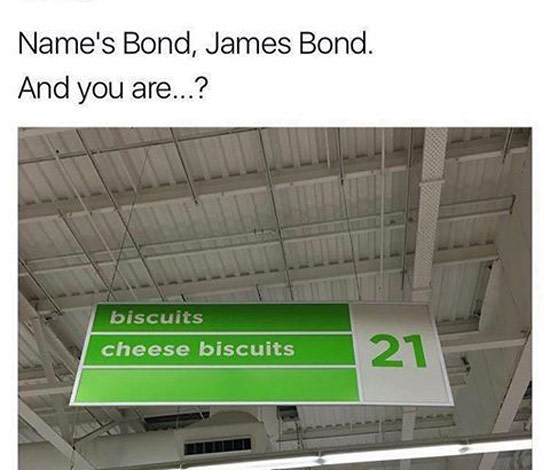 Say Your Name Like James Bond