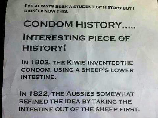 Condom History