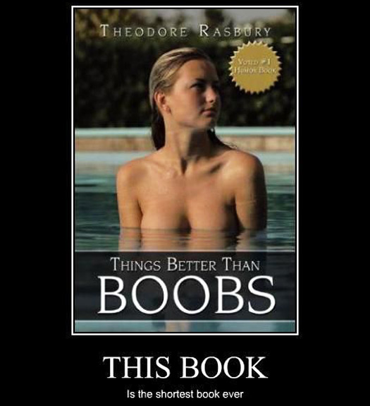 Shortest Book: Things Better Than BOOBS