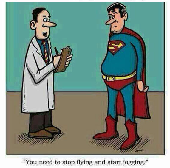 Health Advice for Superman