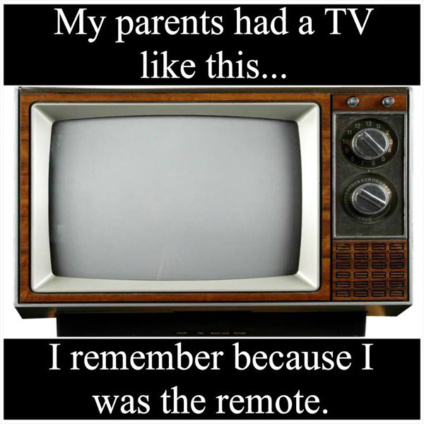 Our First TV