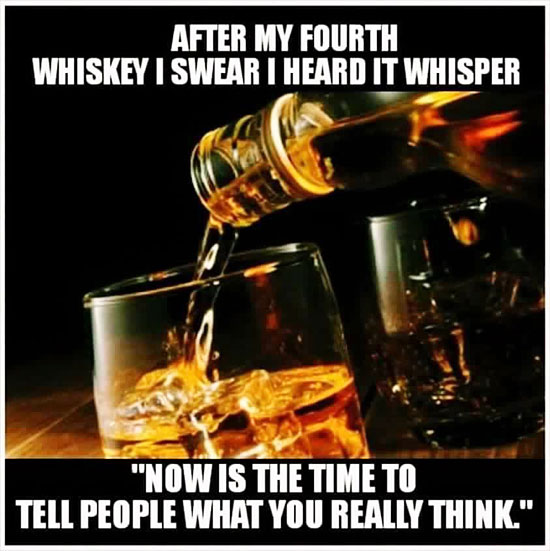 When Whiskey Whispers