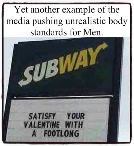 Satisfy Her With a Footlong