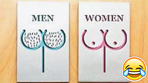 Toilet Sign - Creative and Hilarious