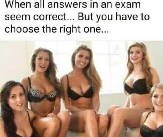 Pick The Right One