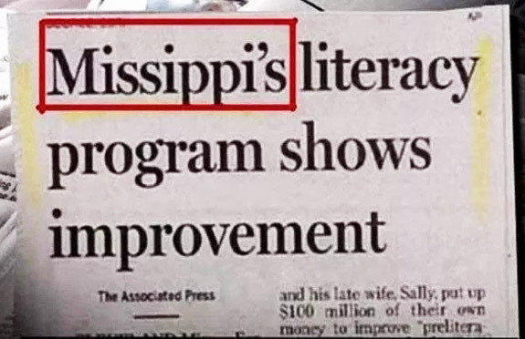 Literacy Campaign Fail