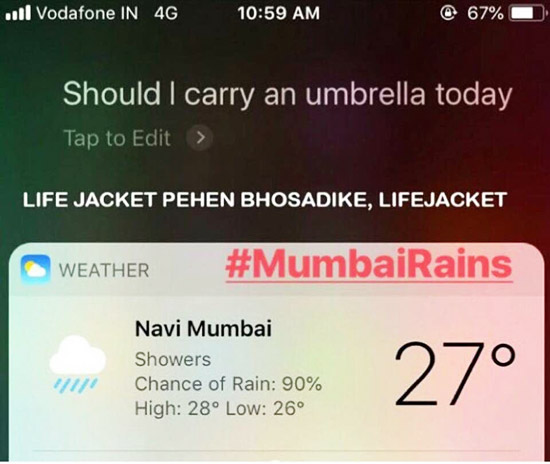 MeT department has issued a warning in Mumbai