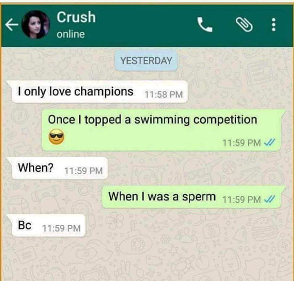 A Champion Swimmer