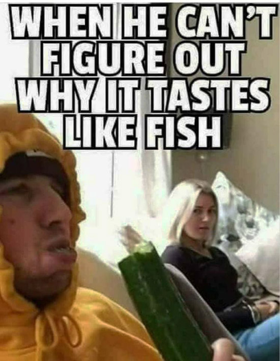 How Come This Cucumber Smell and Taste Fishy?