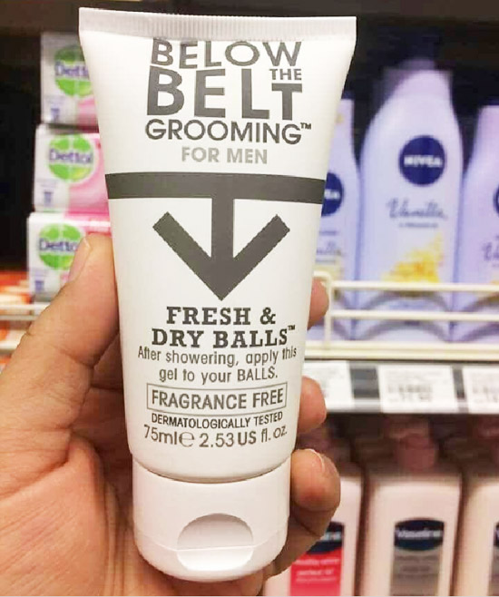 Keep Your Balls Fresh, Clean, and Dry