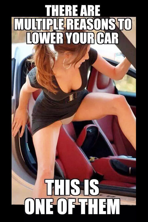 Best Reason to Lower Your Car