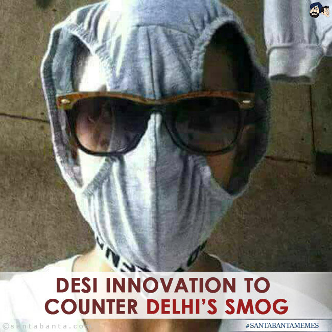 Best Home-made Anti-Smog Mask