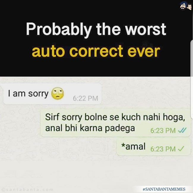 Damn You Autocorrect!