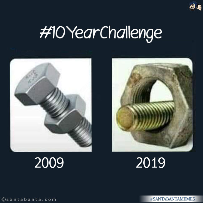 10 Year Challenge