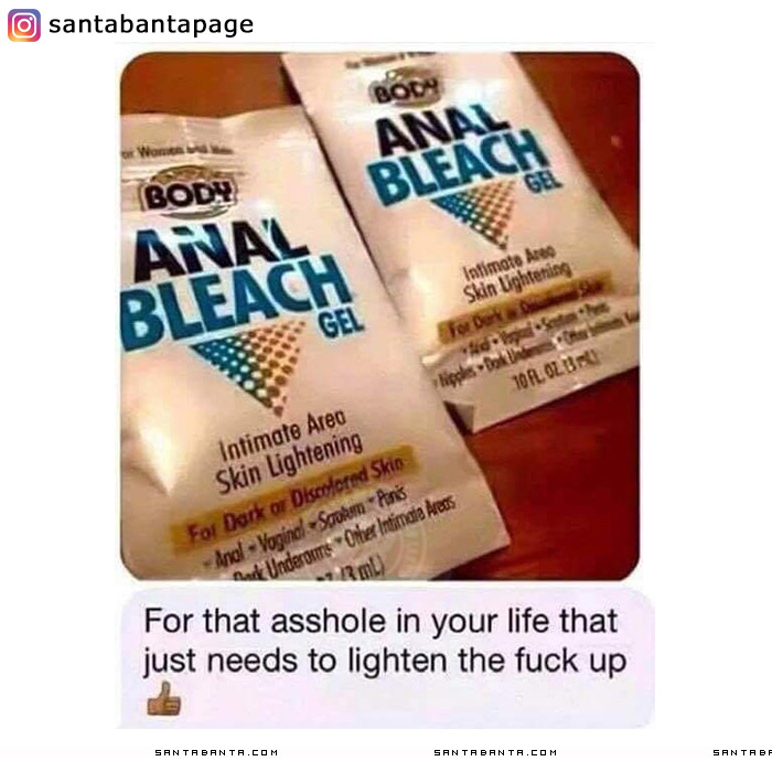 Anal Bleach