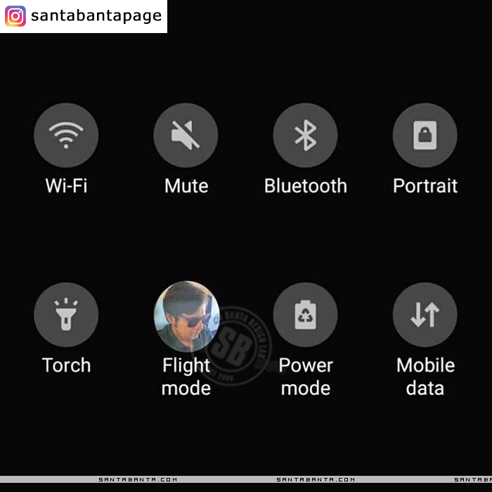 New Airplane Mode Icon