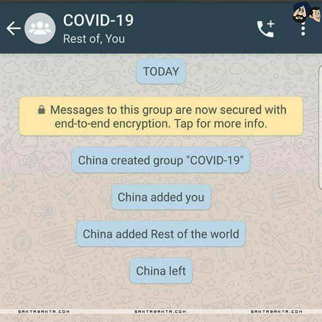 WhatsApp Group COVID-19