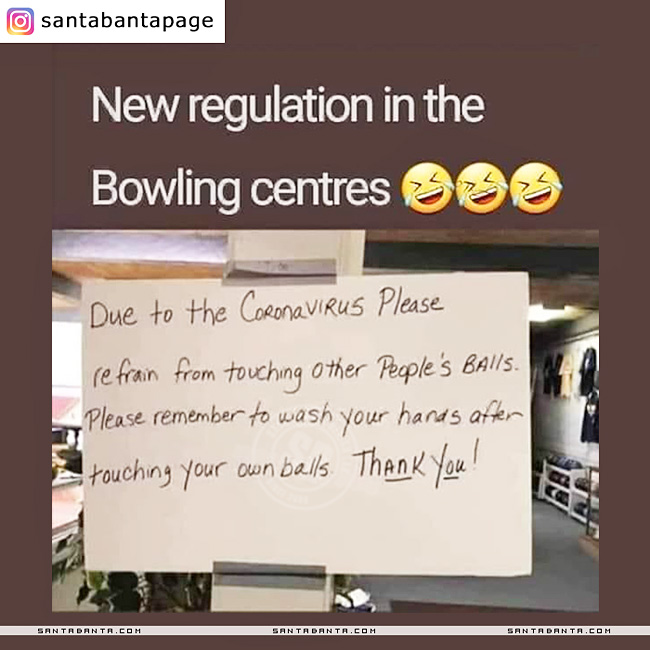 Covid-19 - New Regulation In Bowling Alleys