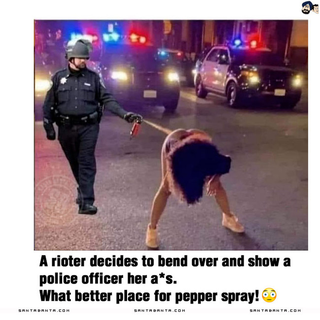 Don't Show Your Ass To a Cop