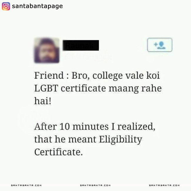 Eligibility Certificate