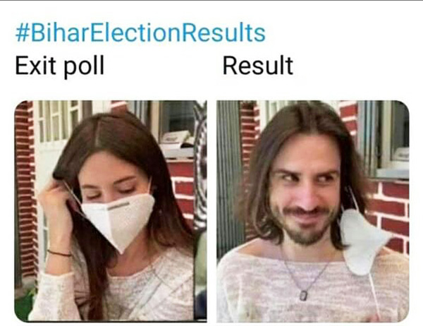 Bihar Election - Results vs Exit Poll