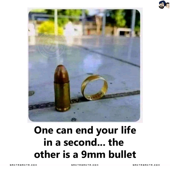 Wedding Ring vs Bullet