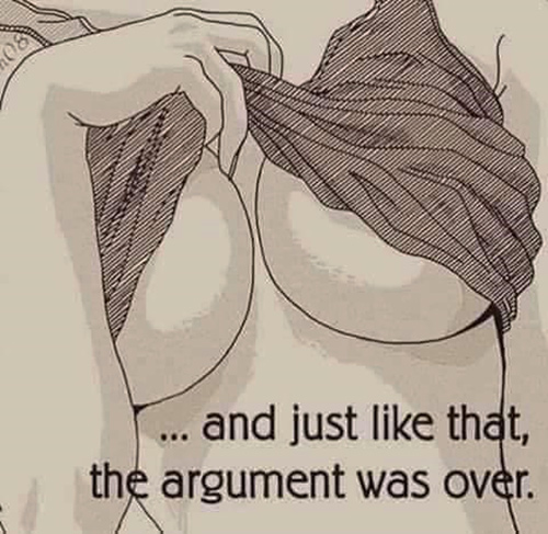 The Quickest Way To End An Argument