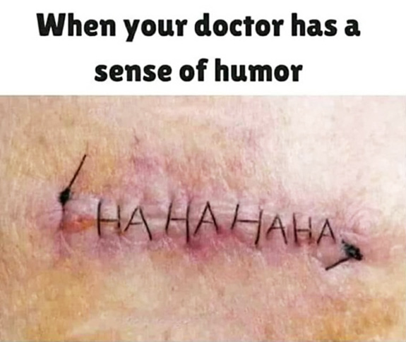 Doctor With A Great Sense Of Humor