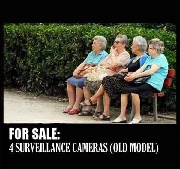 Old Surveillance Cameras