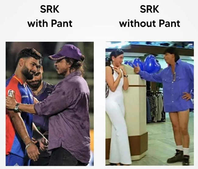 Shah Rukh Khan With Pant