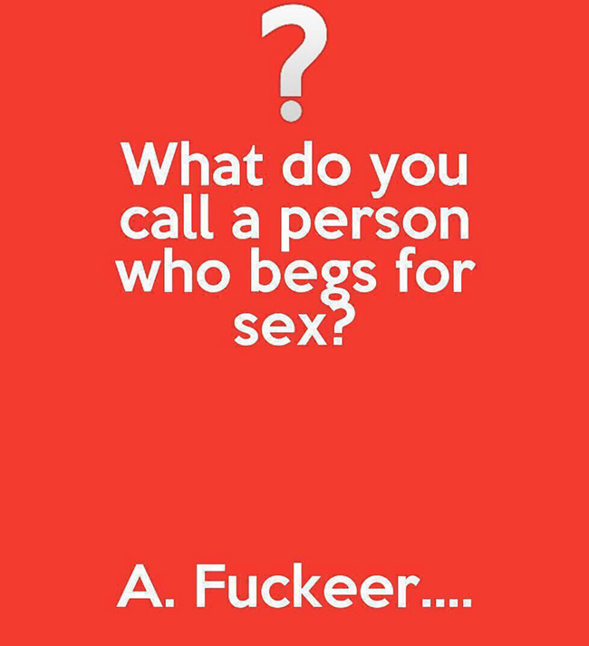 Begging For Sex