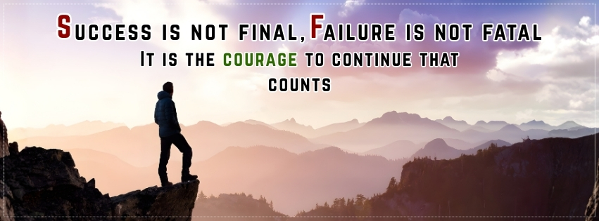 Success Is Not Final, Failure Is Not Fatal