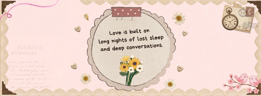 Love Is Built On Long Nights Of Lost Sleep