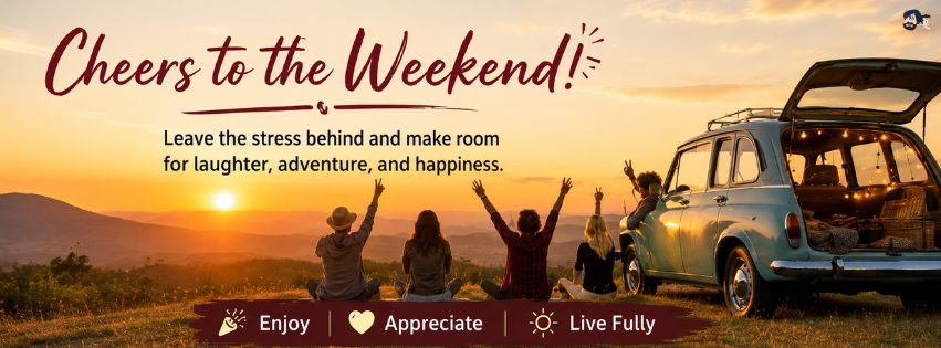 Cheers To The Weekend!