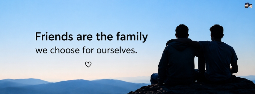 Friends Are The Family You Choose